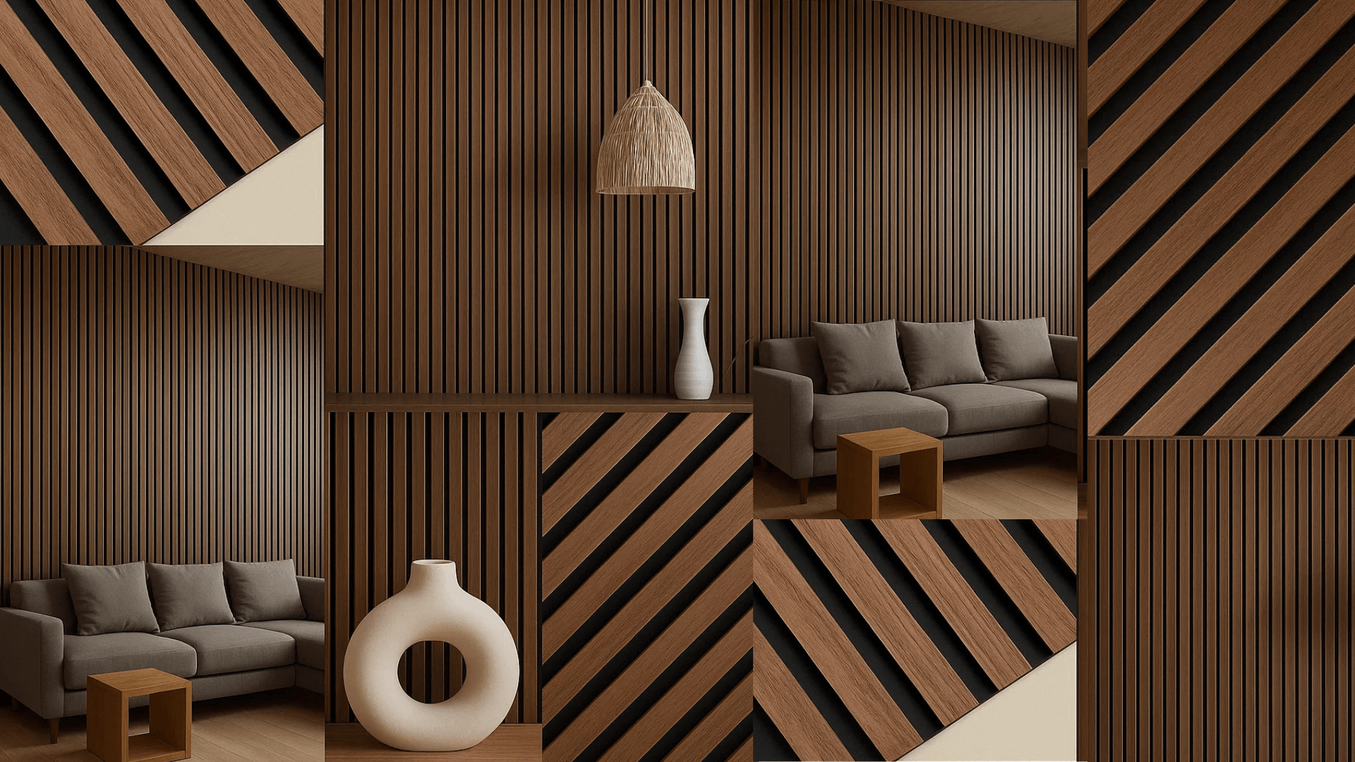 Refined acoustic wall panels by Decor&Home
